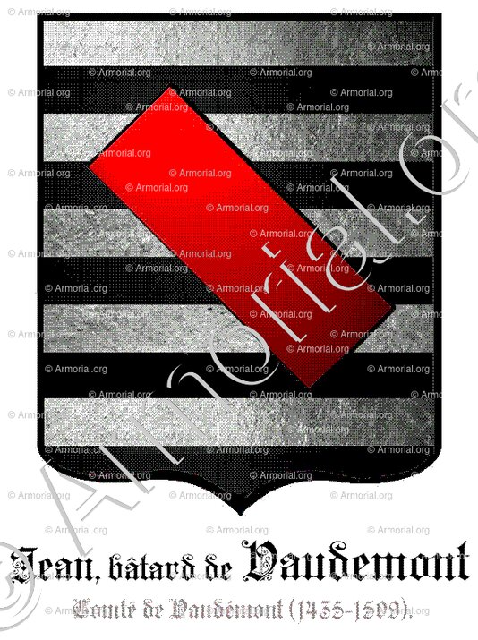 Jean, bâtard de VAUDEMONT_† 1509, comté de Vaudémont, Lorraine_France