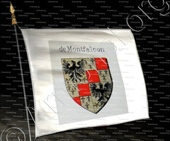 drapeau-MONTFALCON _Genève avant 1535._Suisse