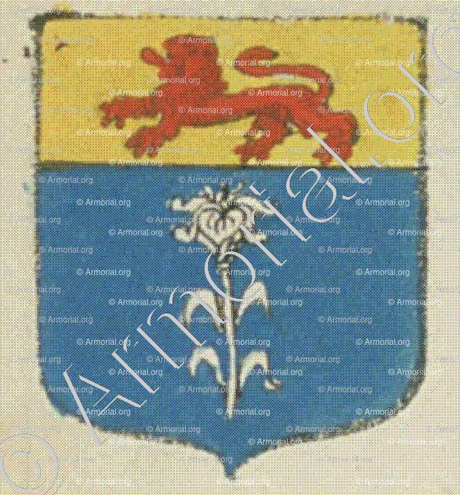 BILLAUD (La Rochelle)_Blason enregistré sous le règne de Louis XIV._France