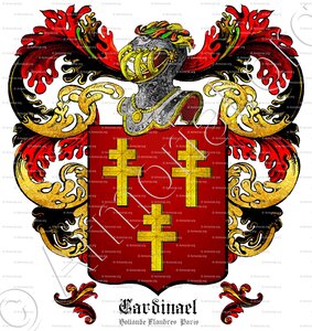 CARDINAEL (Hollande-Méridionale, Flandres, Paris)
