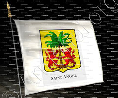 drapeau-SAINT ANGEL_Armorial Philippe de Fleury. Paris._France