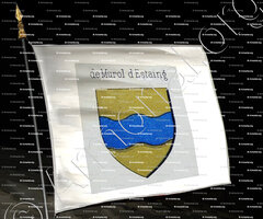 drapeau-MUROL d'ESTAING _Genève avant 1535._Suisse