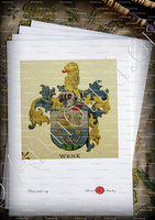 velin-d-Arches-WENK_Wappenbuch der Stadt Basel . B.Meyer Knaus 1880_Schweiz 