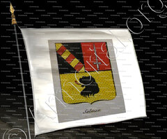drapeau-SALMON_Noblesse d'Empire._France
