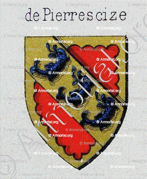 PIERRESCIZE _Genève avant 1535._Suisse