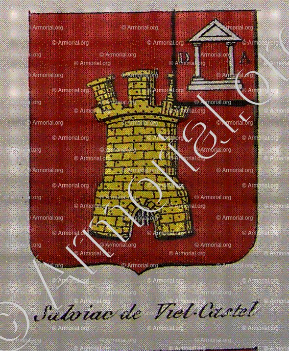 SALVIAC DE VIEL-CASTEL_Noblesse d'Empire._France