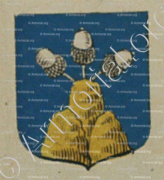 MARREST (Alsace)_Blason enregistré sous le règne de Louis XIV_France 