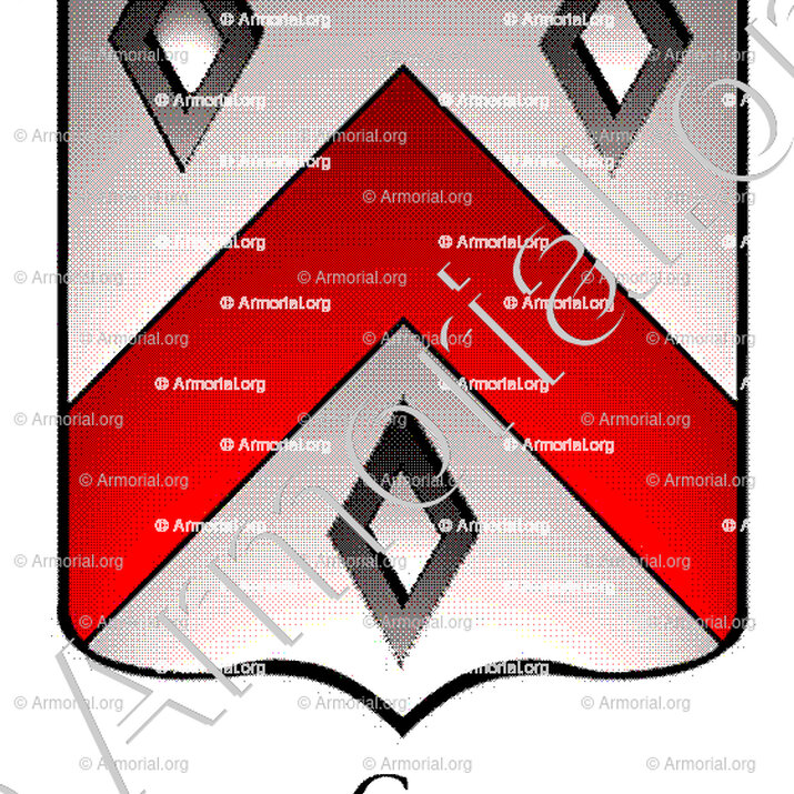 Du CROC_Auvergne. Armorial Philippe de Fleury. Paris._France