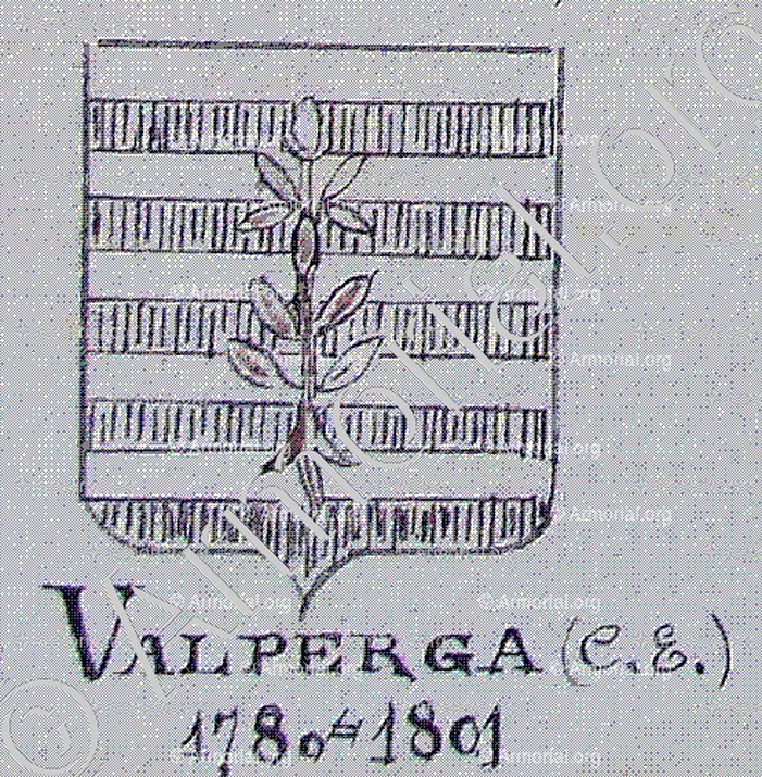 VALPERGA_Armorial Nice. (J. Casal, 1903) (Bibl. mun. de Nice)_France