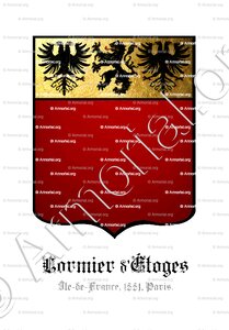LORMIER d'ÉTOGES
