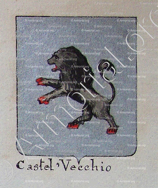 VECCHIO_Armorial Nice. (J. Casal, 1903) (Bibl. mun. de Nice)._France