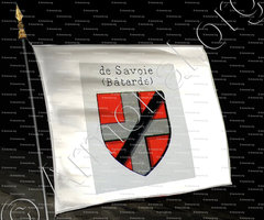 drapeau-SAVOIE (Bâtards) _Genève avant 1535._Suisse