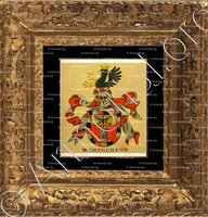 cadre-ancien-or-WERTHEMANN_Wappenbuch der Stadt Basel . B.Meyer Knaus 1880_Schweiz 