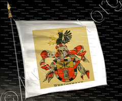 drapeau-WERTHEMANN_Wappenbuch der Stadt Basel . B.Meyer Knaus 1880_Schweiz 
