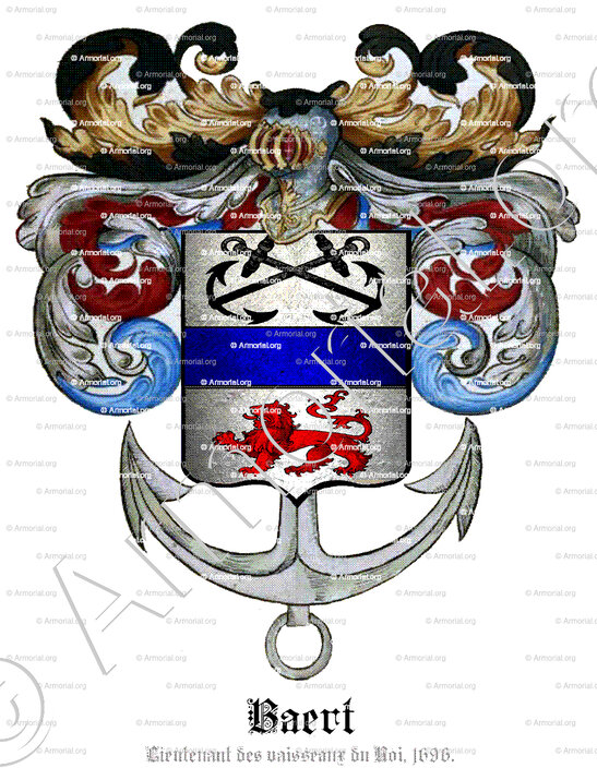 BAERT_Lieutenant des Vaisseaux du Roi Louis XIV._France.....