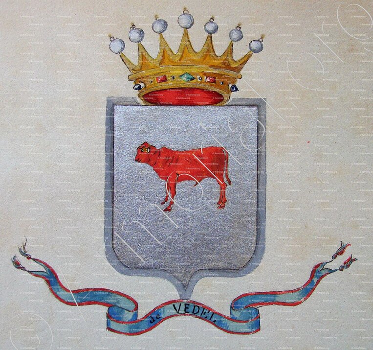 VEDEL_Armorial Nice. (J. Casal, 1903) (Bibl. mun. de Nice)._France