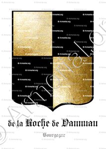 De la ROCHE de VANNUAU