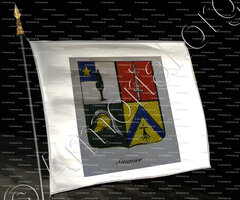 drapeau-SAUNIER_Noblesse d'Empire._France