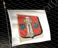 drapeau-DUN-SUR-MEUSE_Armorial des villes, bourgs, et villages., 1877._Europe