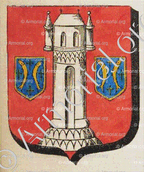 DUN-SUR-MEUSE_Armorial des villes, bourgs, et villages., 1877._Europe