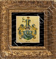 cadre-ancien-or-WICK_Wappenbuch der Stadt Basel . B.Meyer Knaus 1880_Schweiz 