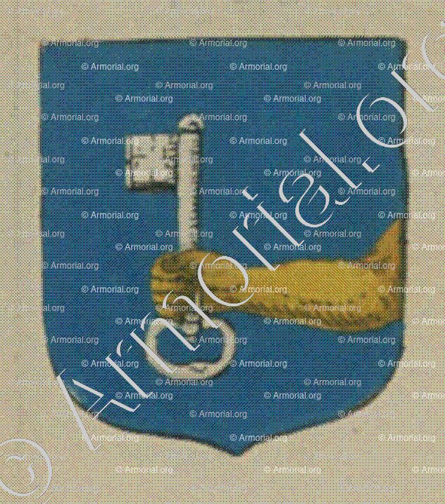 La Communauté de St Pierre d'Heindisheim (Alsace)_Blason enregistré sous le règne de Louis XIV_France 