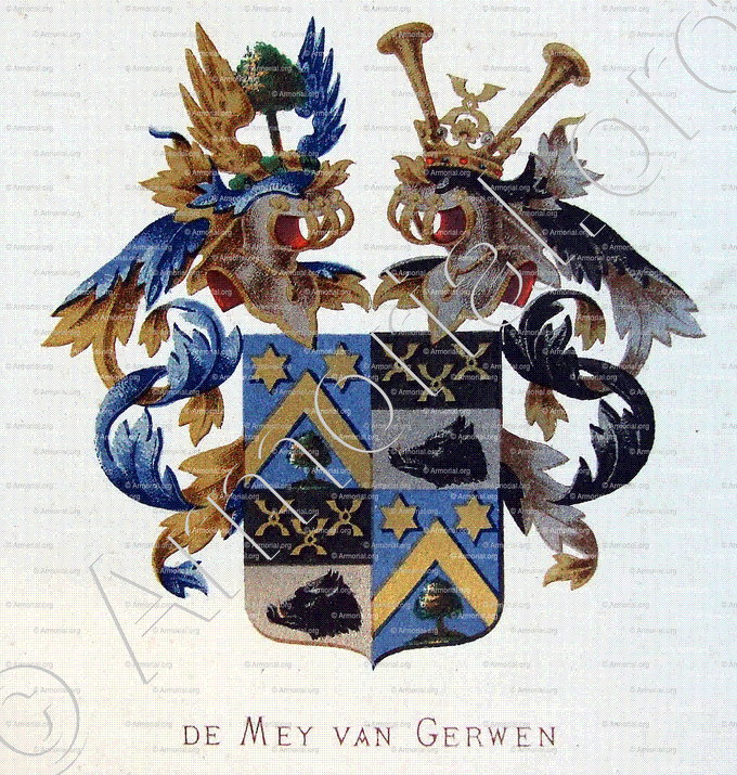 de MEY VAN GERWEN_Wapenboek van den Nederlandschen Adel door J.B.Rietstap 1883 1887_Nederland