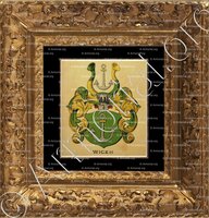 cadre-ancien-or-WICKH_Wappenbuch der Stadt Basel . B.Meyer Knaus 1880_Schweiz 