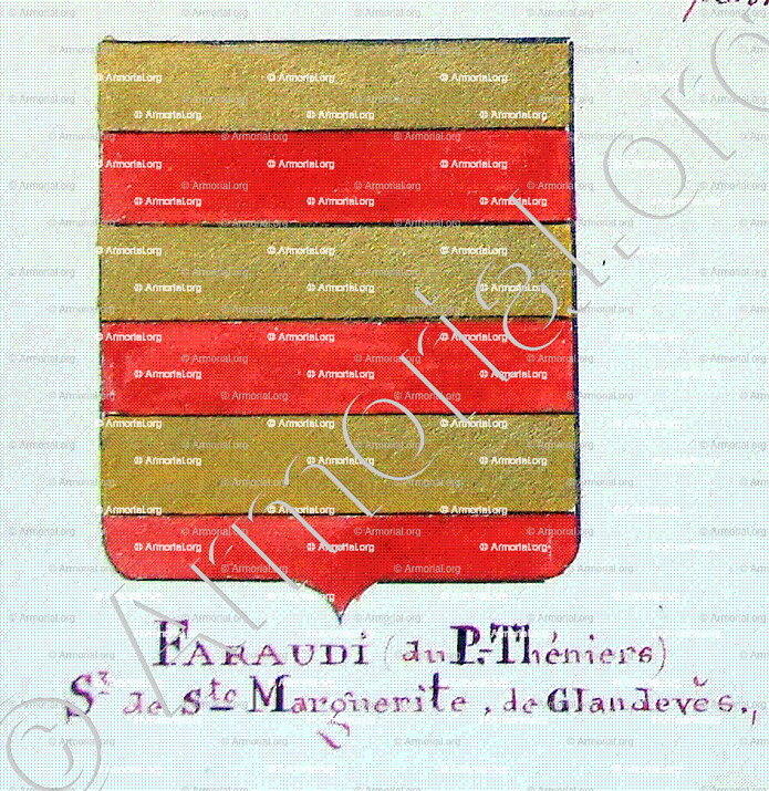 FARAUDI_Armorial Nice. (J. Casal, 1903) (Bibl. mun. de Nice)_France (1)