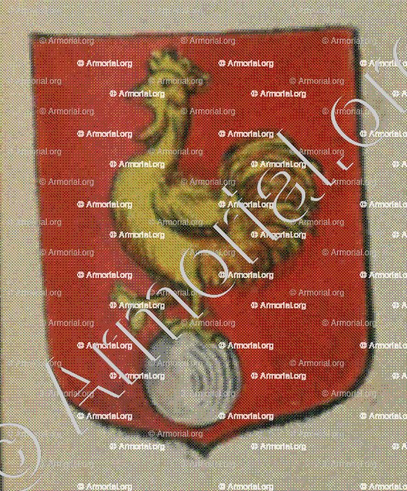 MATHEROT de DESNES (Alsace)_Blason enregistré sous le règne de Louis XIV_France 