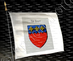drapeau-SUR _Genève avant 1535._Suisse