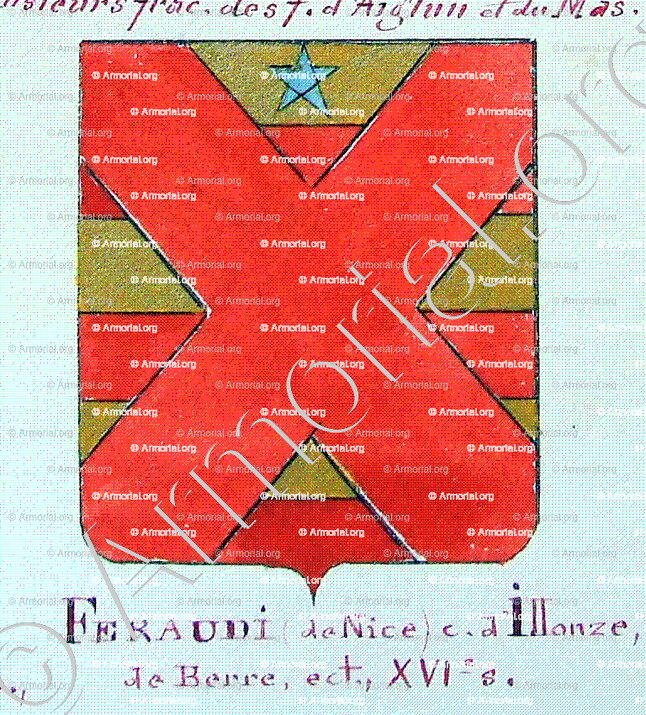 FERAUDI_Armorial Nice. (J. Casal, 1903) (Bibl. mun. de Nice)_France (1)