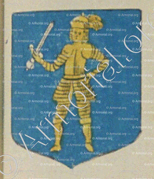 DEGETMAN (Alsace)_Blason enregistré sous le règne de Louis XIV_France