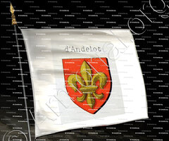 drapeau-d'ANDELOT _Vidomnes de Genève_Suisse