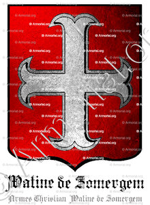 WATINE de ZOMERGEM Christian