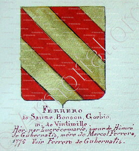 FERRERO (Comté de Nice)