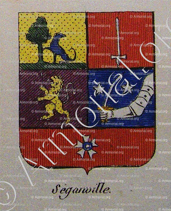 SEGANVILLE_Noblesse d'Empire._France