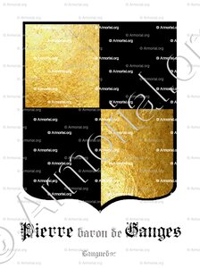 PIERRE baron de GANGES