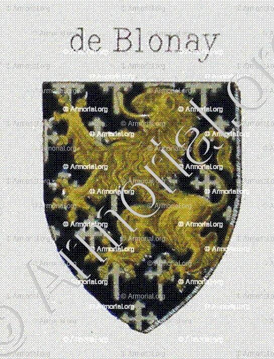 de BLONAY _Vidomnes de Genève_Suisse