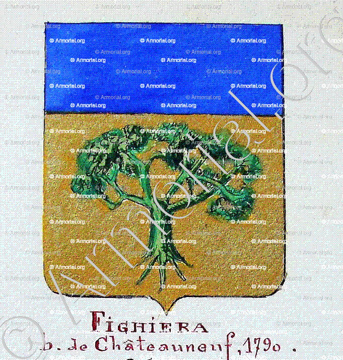 FIGHIERA_Armorial Nice. (J. Casal, 1903) (Bibl. mun. de Nice)_France (1)