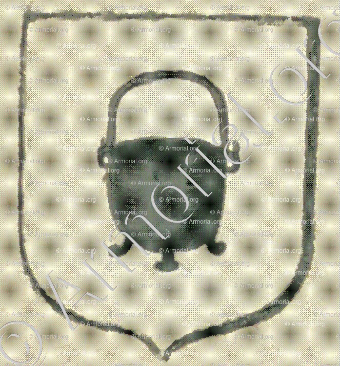 BOISBELLAUX (La Rochelle)_Blason enregistré sous le règne de Louis XIV._France