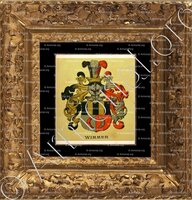 cadre-ancien-or-WIMMER_Wappenbuch der Stadt Basel . B.Meyer Knaus 1880_Schweiz 