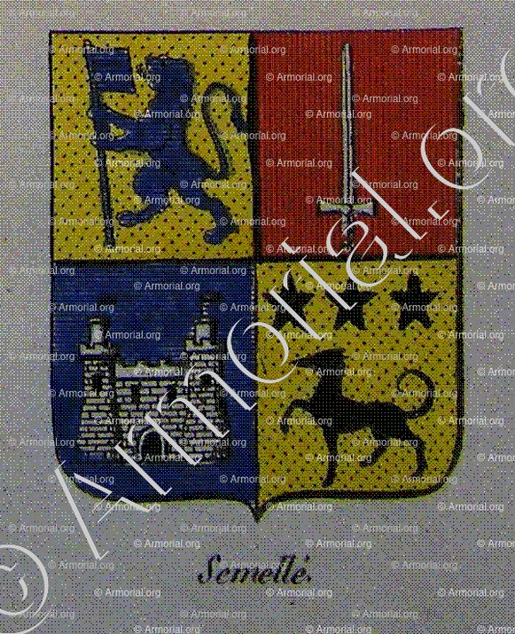 SEMELLE_Noblesse d'Empire._France