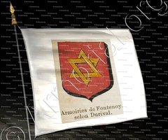 drapeau-FONTENOY_Armorial des villes, bourgs, et villages., 1877._Europe