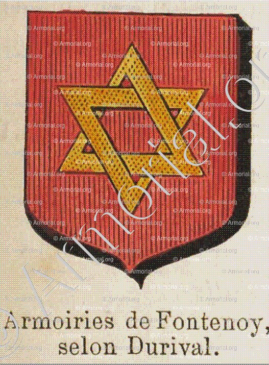 FONTENOY_Armorial des villes, bourgs, et villages., 1877._Europe