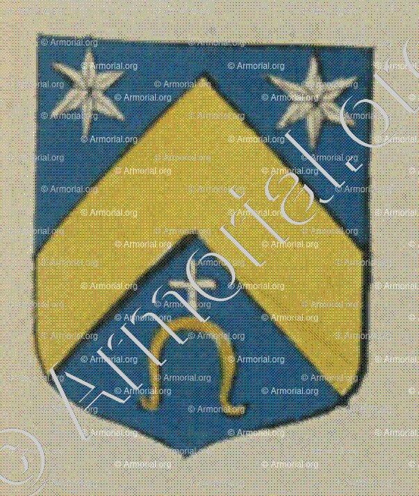 DENCHER (Alsace)_Blason enregistré sous le règne de Louis XIV_France