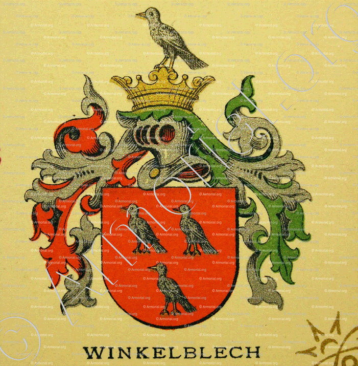 WINKELBLECH_Wappenbuch der Stadt Basel . B.Meyer Knaus 1880_Schweiz 