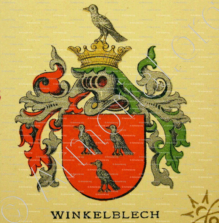 WINKELBLECH_Wappenbuch der Stadt Basel . B.Meyer Knaus 1880_Schweiz 