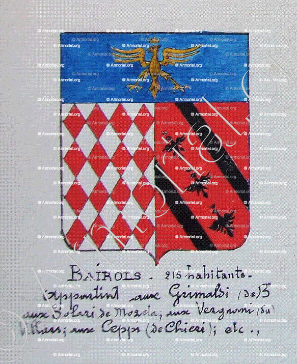 BAIROLS_Armorial Nice. (J. Casal, 1902) (Bibl. mun. de Nice)_France (i)