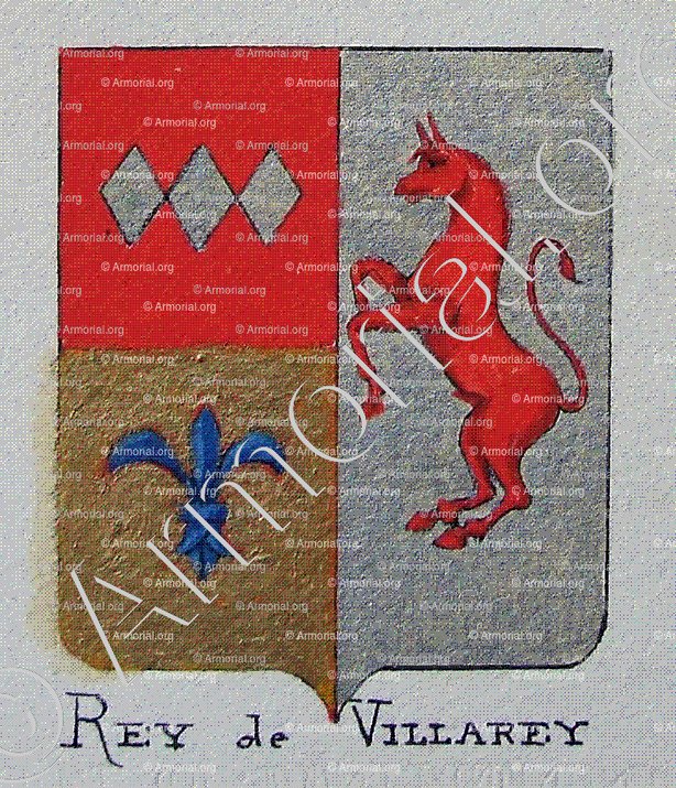 VILLAREY_Armorial Nice. (J. Casal, 1903) (Bibl. mun. de Nice)._France